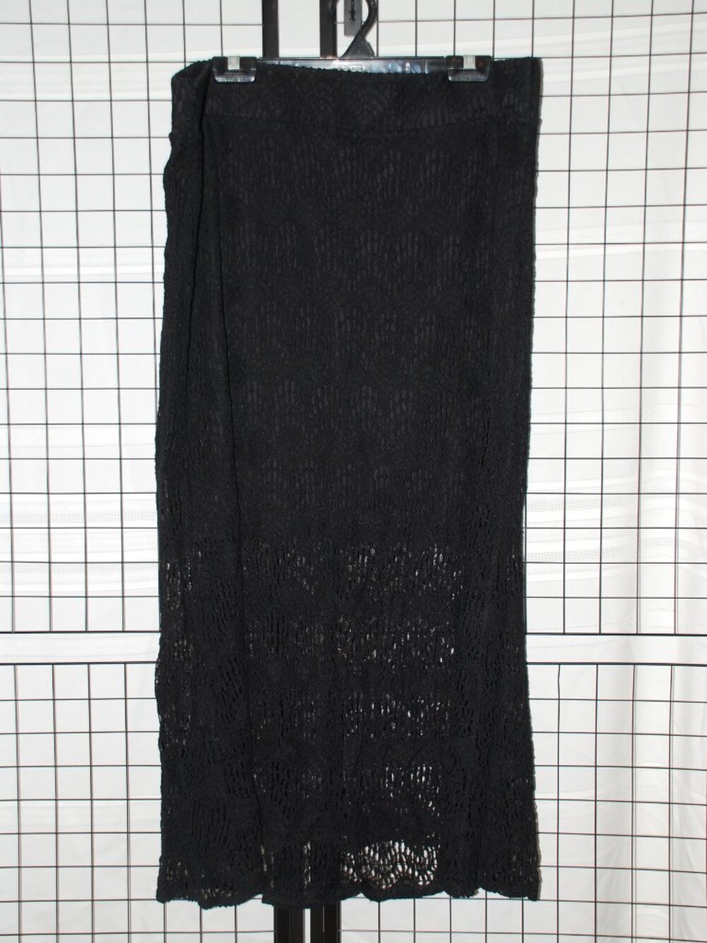 TORRID LONG CROCHET SKIRT W/ SLIP